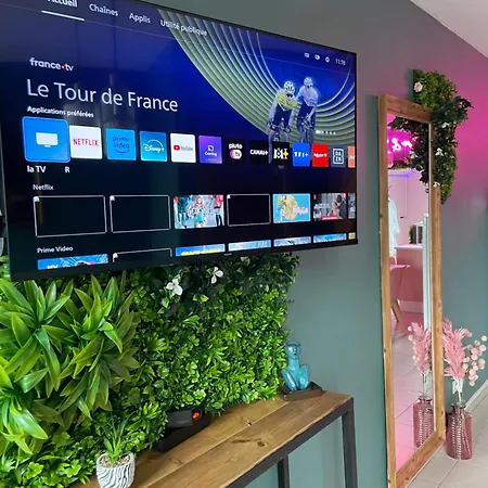Ferienhaus Maison Spacieuse Jacuzzi Wifi Netflix